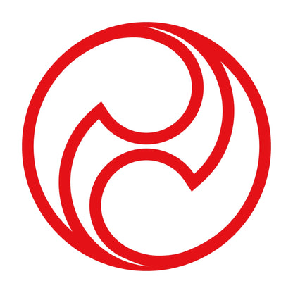 中陰左二つ巴紋 8