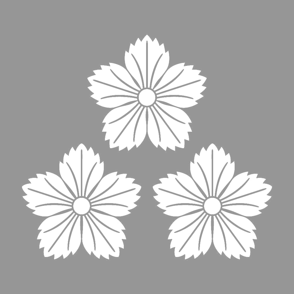 三つ盛り撫子紋 7
