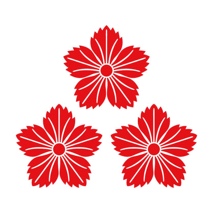 三つ盛り撫子紋 8