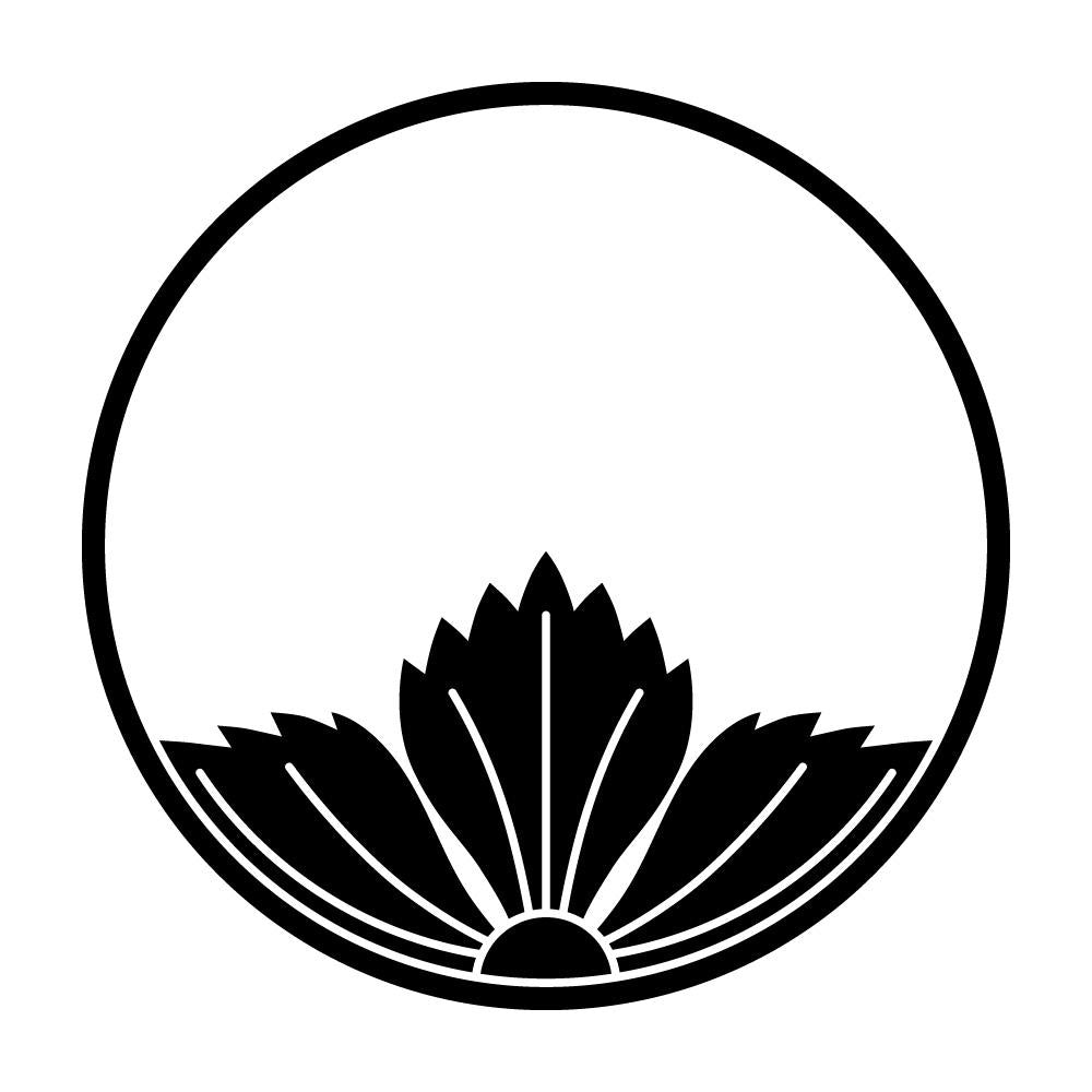 糸輪に覗き撫子紋