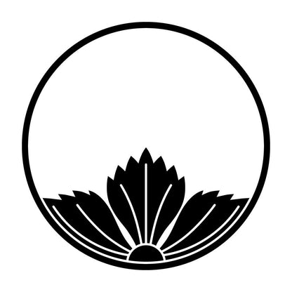 糸輪に覗き撫子紋