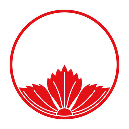 糸輪に覗き撫子紋 8