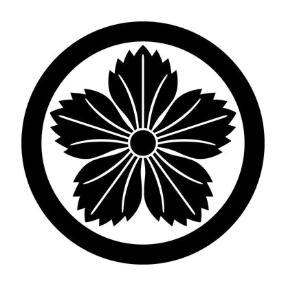 丸に撫子紋