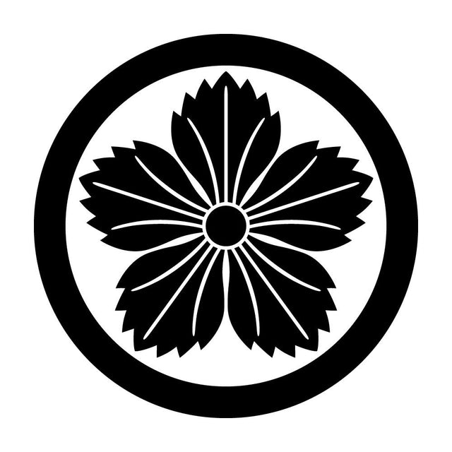丸に撫子紋