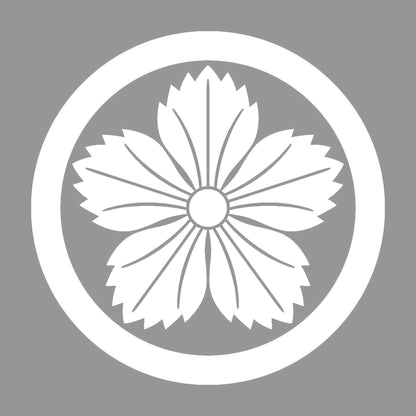 丸に撫子紋 7