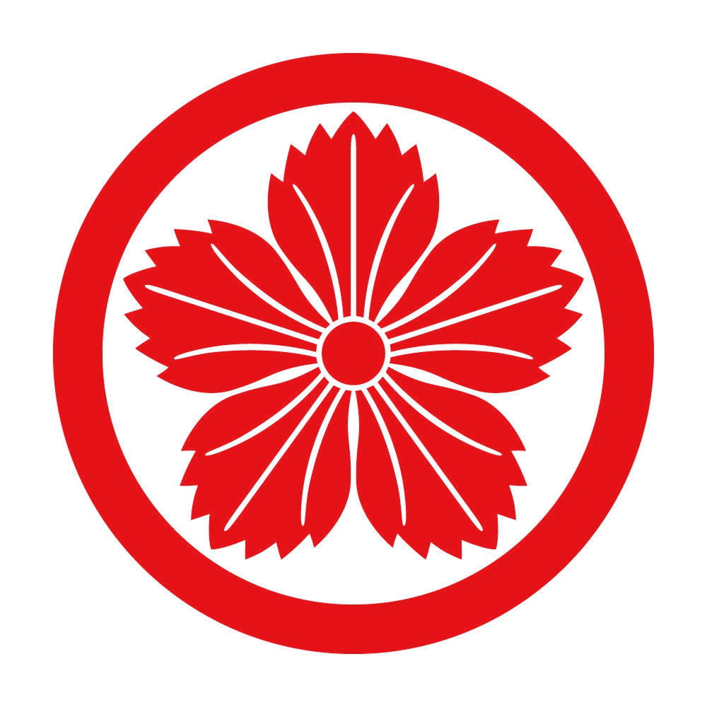 丸に撫子紋 8