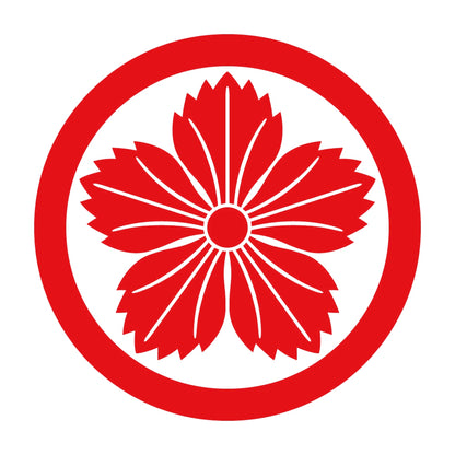 丸に撫子紋 8
