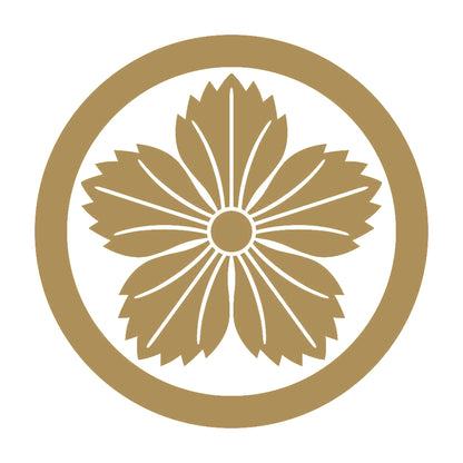 丸に撫子紋 9