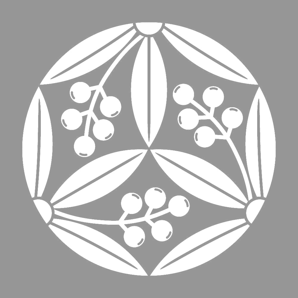 三つ割り南天紋 7