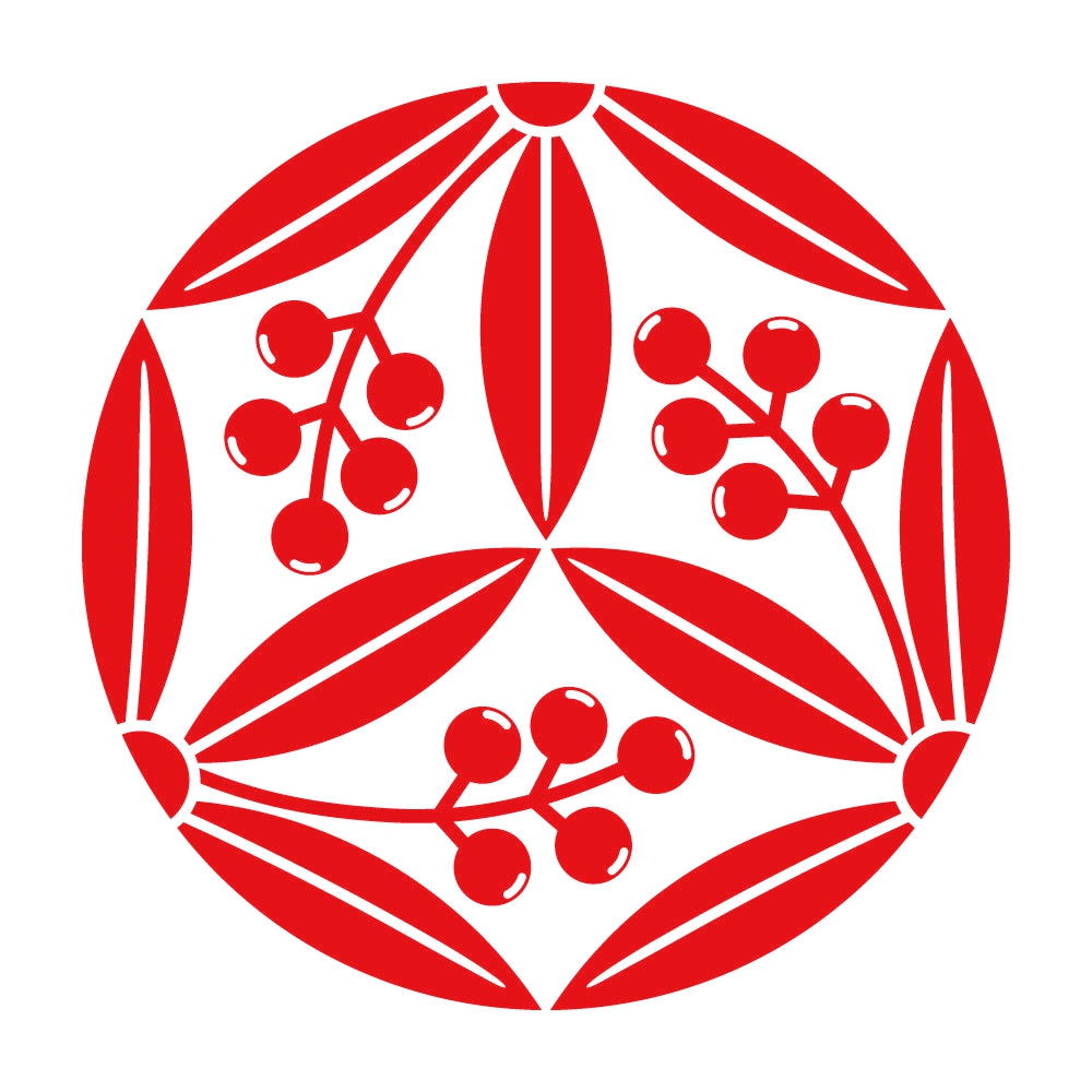 三つ割り南天紋 8