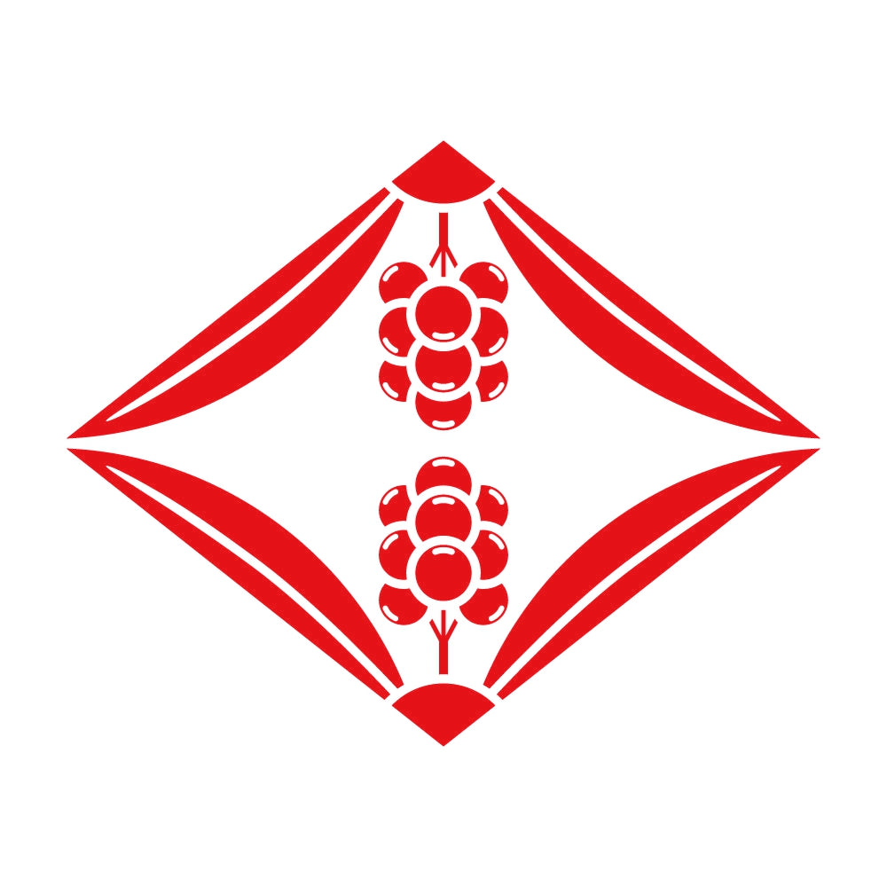 向かい南天菱紋 8