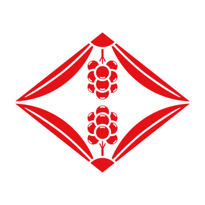 向かい南天菱紋 8