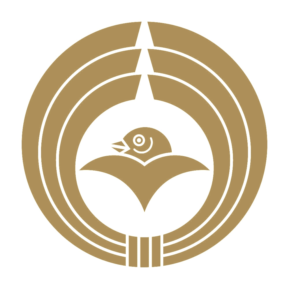 熨斗輪に雁金紋 9