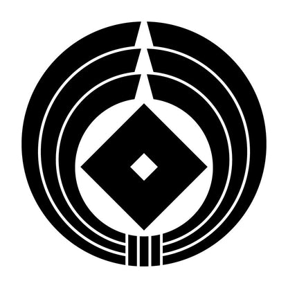 熨斗輪に釘抜き紋