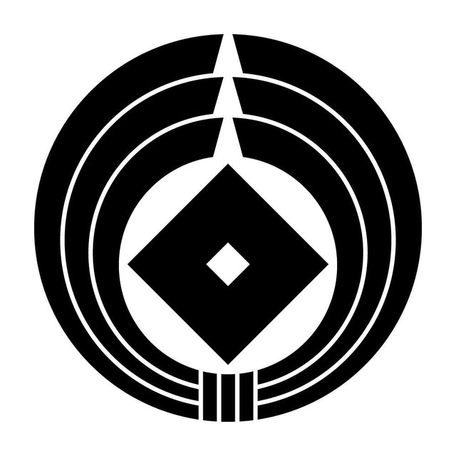 熨斗輪に釘抜き紋