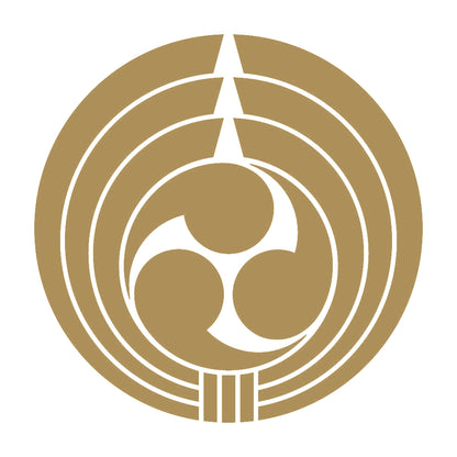 熨斗輪に三つ巴紋 9