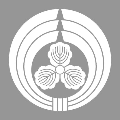 熨斗輪に三つ柏紋 7