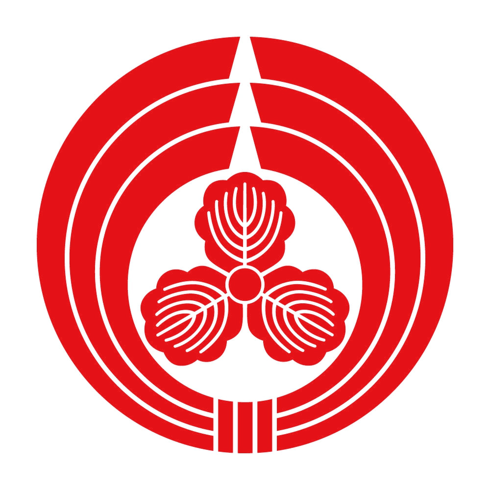 熨斗輪に三つ柏紋 8
