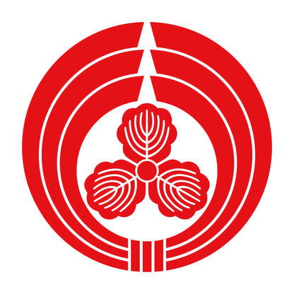 熨斗輪に三つ柏紋 8
