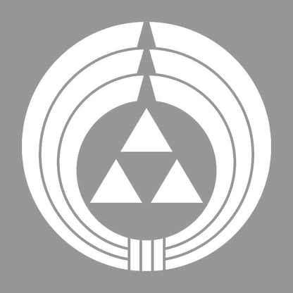 熨斗輪に三つ鱗紋 7