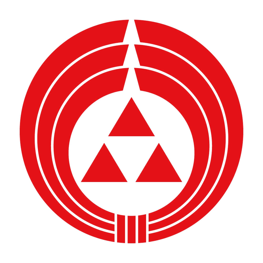 熨斗輪に三つ鱗紋 8