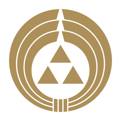 熨斗輪に三つ鱗紋 9