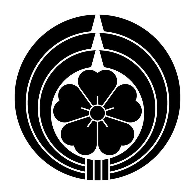 熨斗輪に桜紋