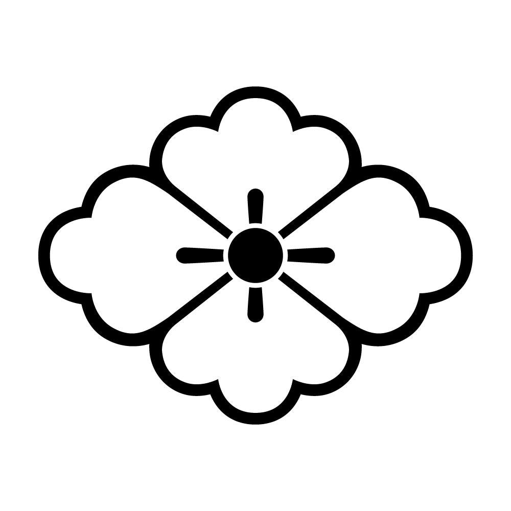 細中陰の花菱紋