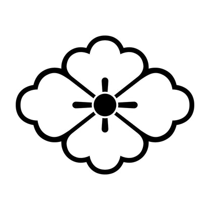 細中陰の花菱紋