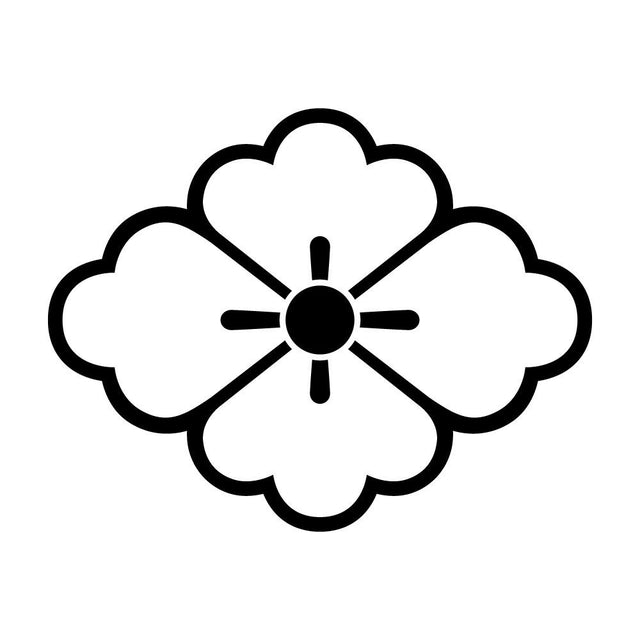 細中陰の花菱紋