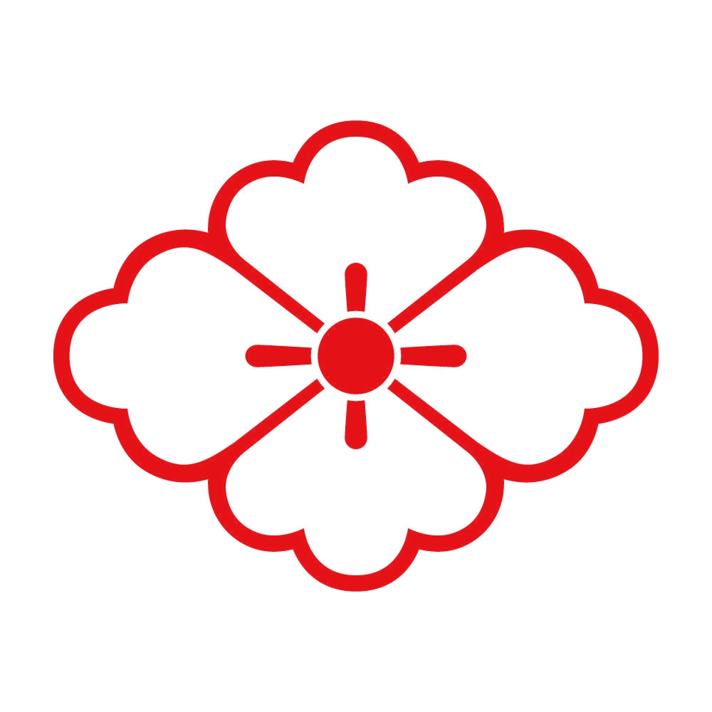 細中陰の花菱紋 8