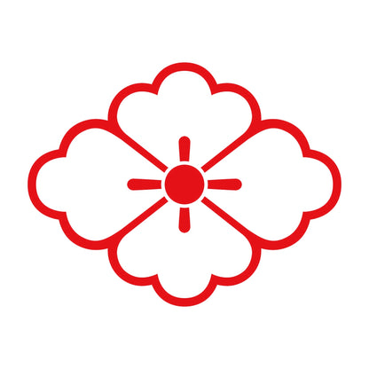 細中陰の花菱紋 8