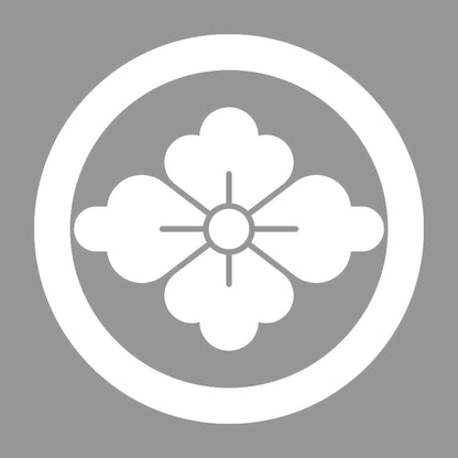 丸に花菱紋 7