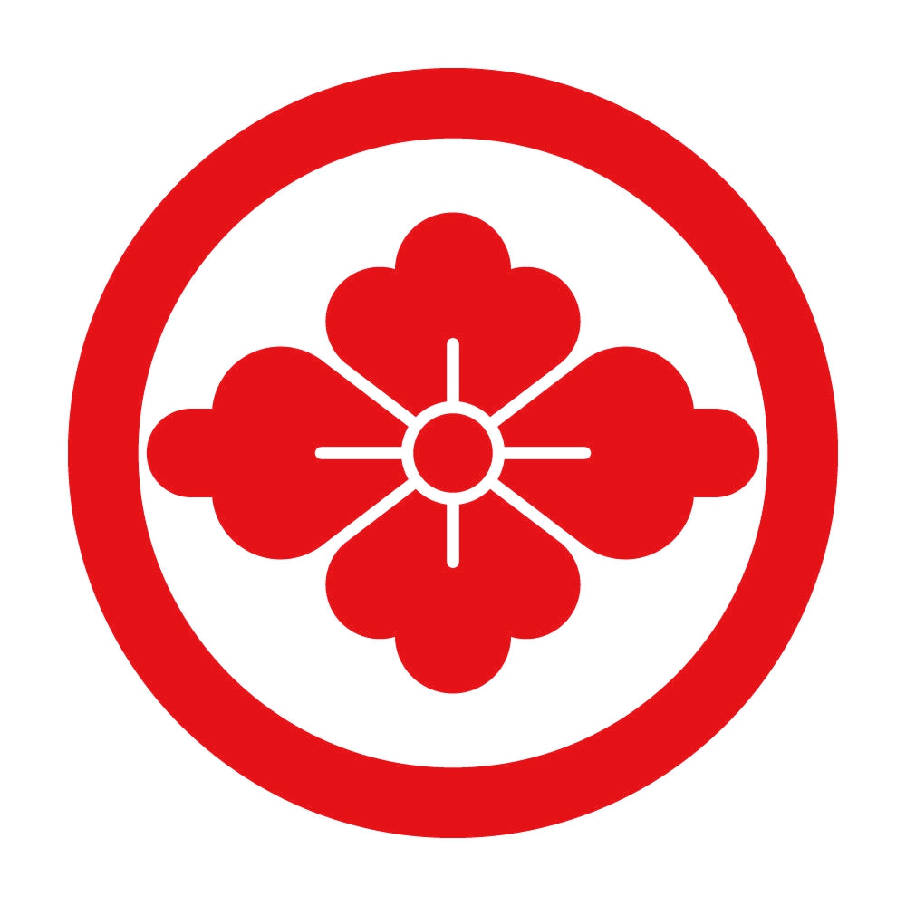 丸に花菱紋 8