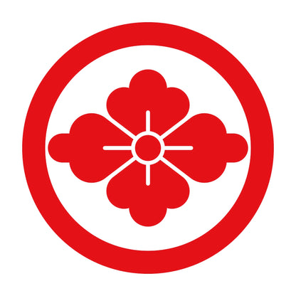 丸に花菱紋 8