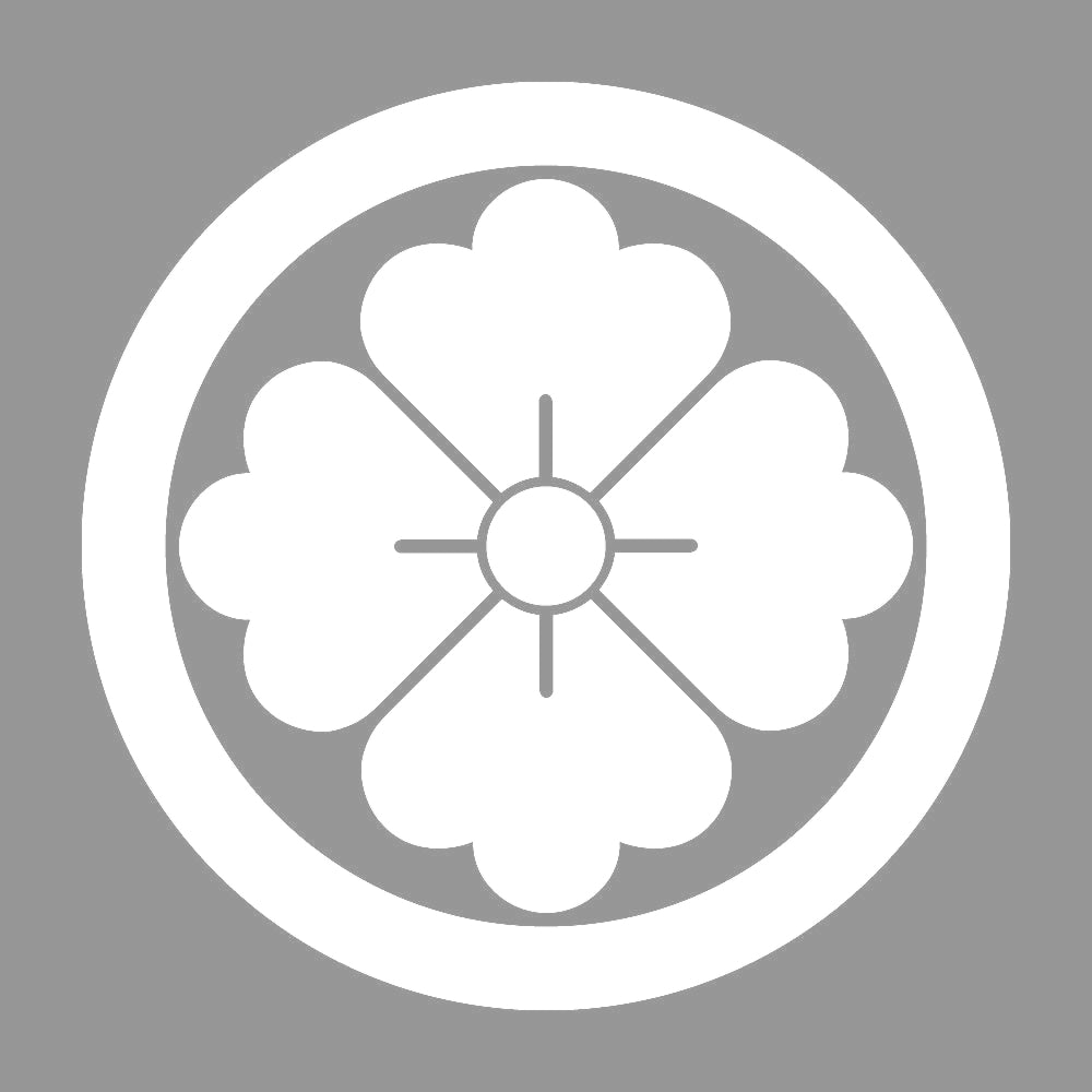 丸に四方花菱紋 7