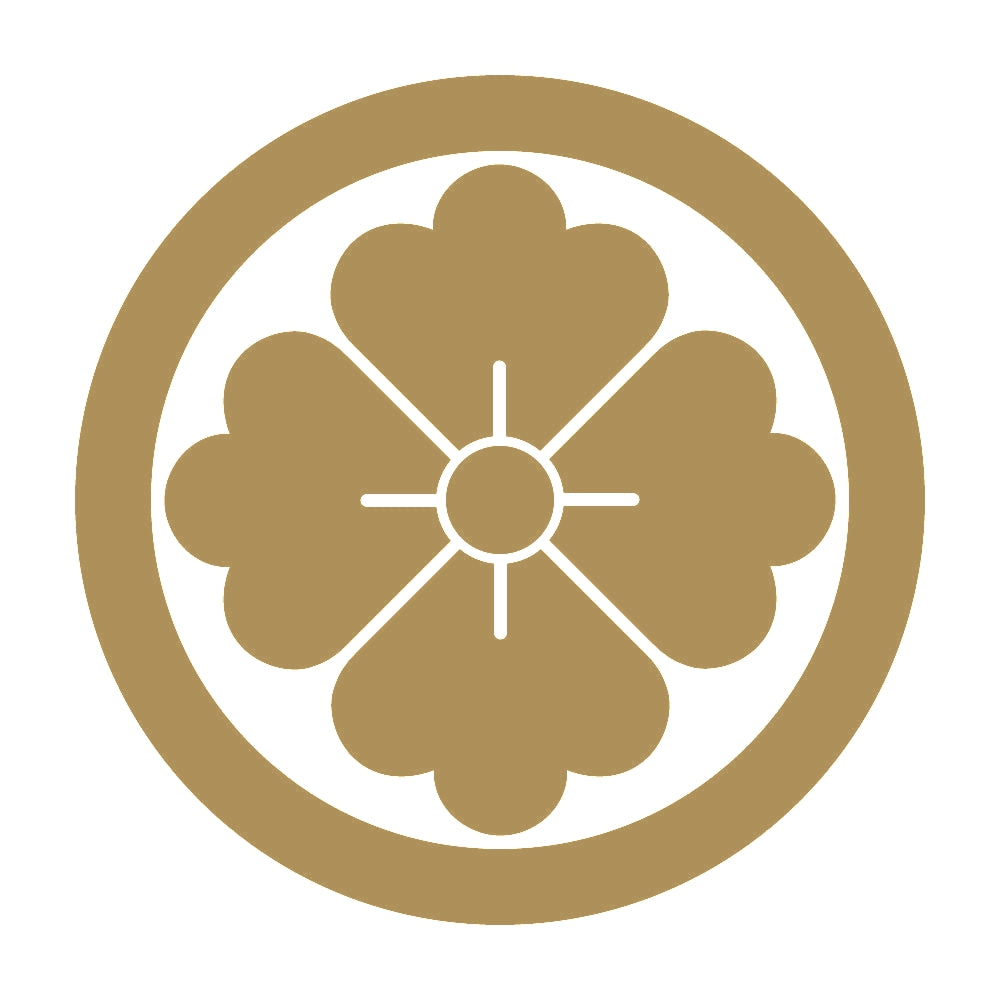 丸に四方花菱紋 9