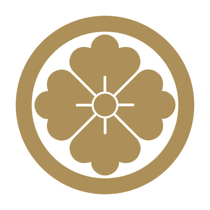 丸に四方花菱紋 9