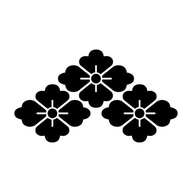 三つ盛り花菱紋