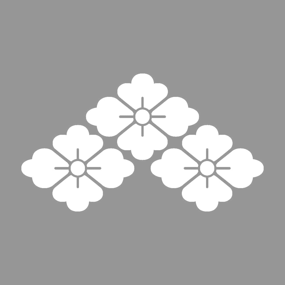 三つ盛り花菱紋 7