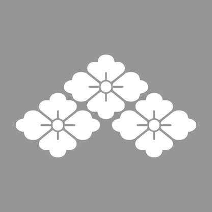 三つ盛り花菱紋 7
