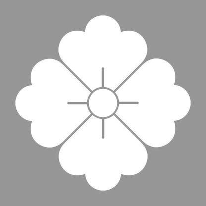 四方花菱紋 7