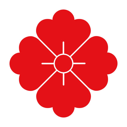 四方花菱紋 8