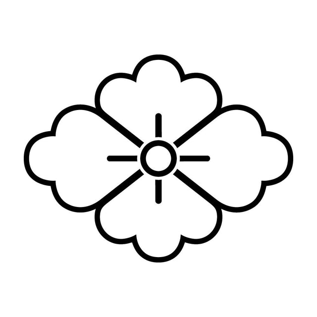 総陰の花菱紋