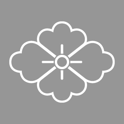 総陰の花菱紋 7