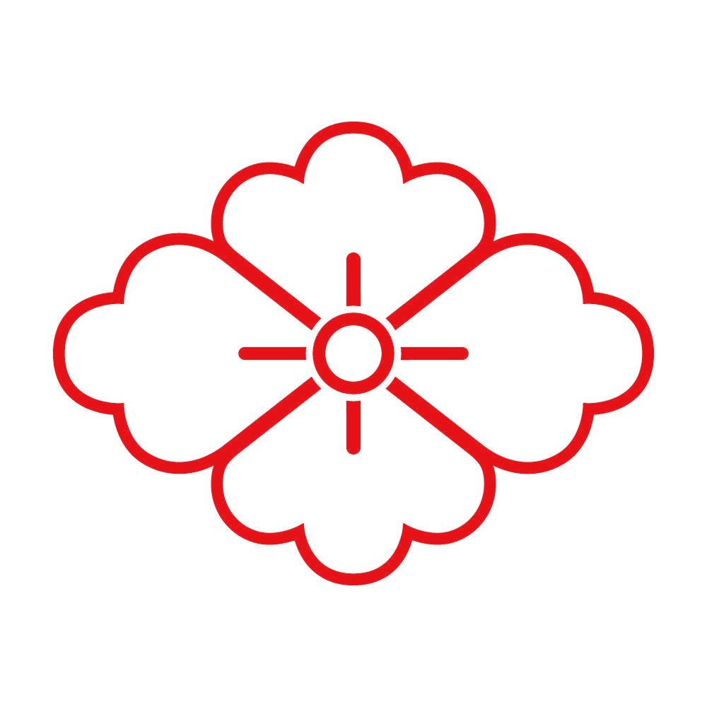 総陰の花菱紋 8