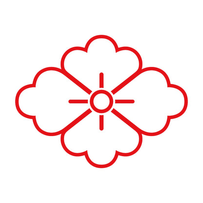 総陰の花菱紋 8