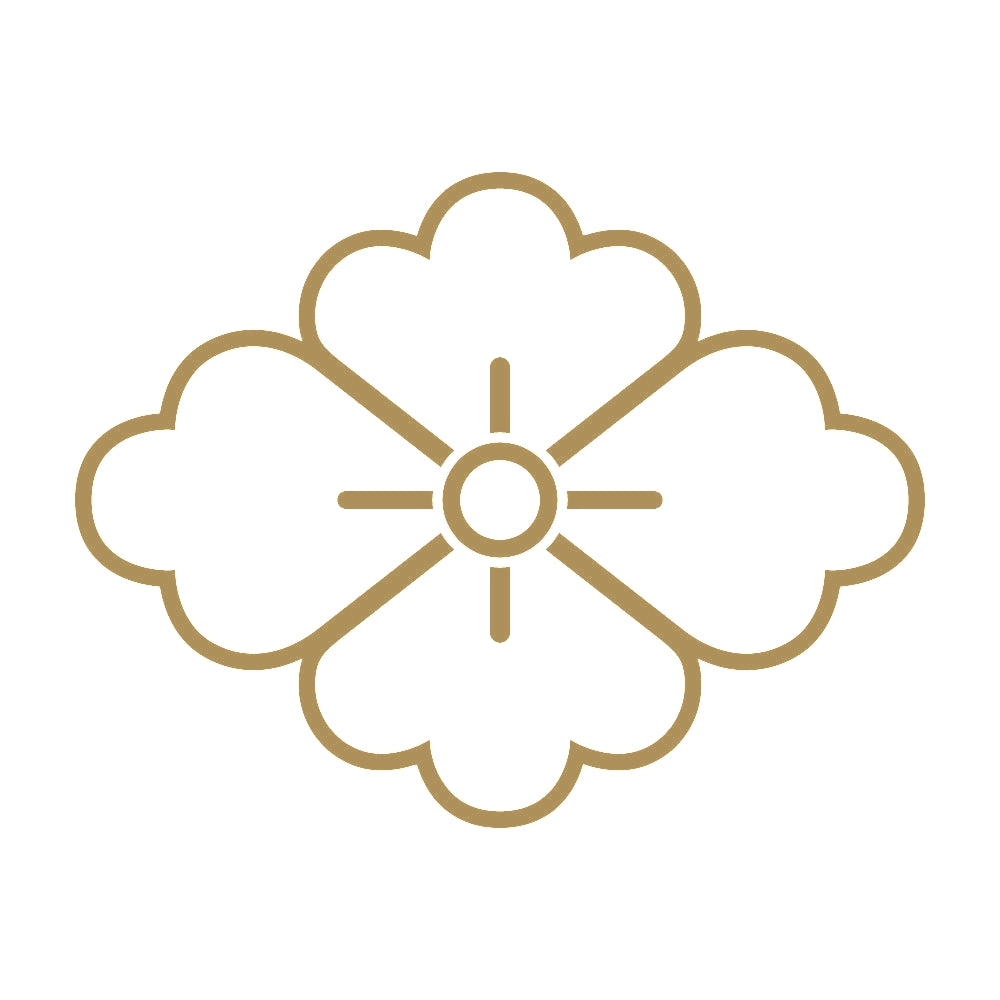 総陰の花菱紋 9
