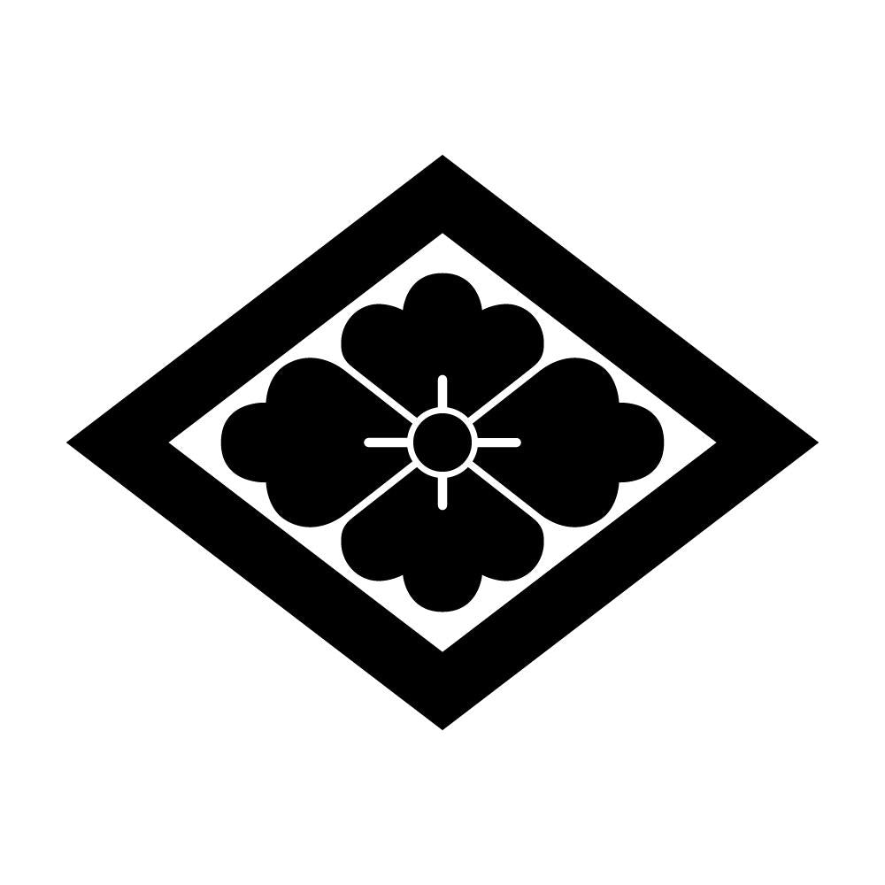 中陰菱に花菱紋