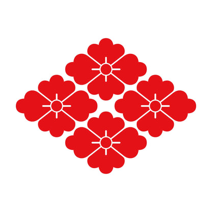 四つ花菱紋 8